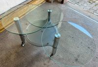 Couchtisch Glas mit 3 drehbaren Platten/ TOP Zustand Bayern - Bergen Vorschau