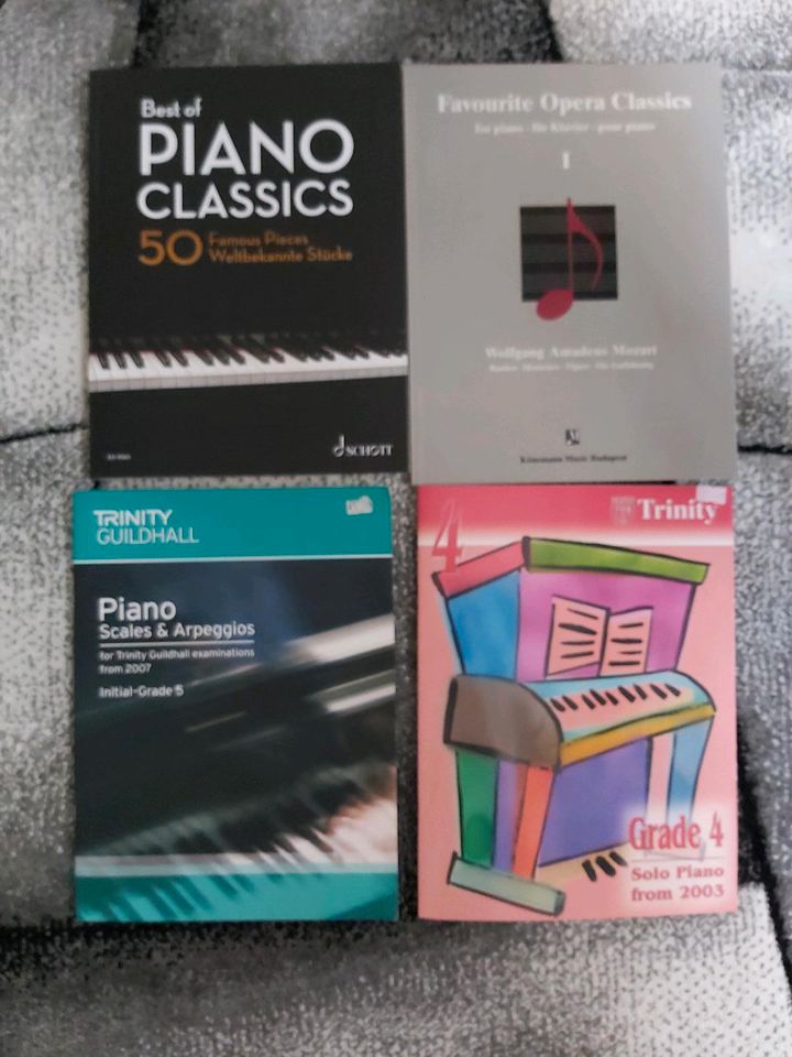 Notenbücher und Lehrbücher für Piano in Sachsenheim