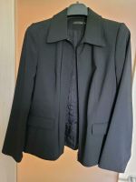 ❤ Schwarzer Blazer Jacke Gr 38 festlich elegant mit Reißverschlus Bayern - Schwarzenfeld Vorschau