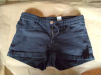 H&M Mädchen 140 146 kurze Shorts schwarz Niedersachsen - Schortens Vorschau