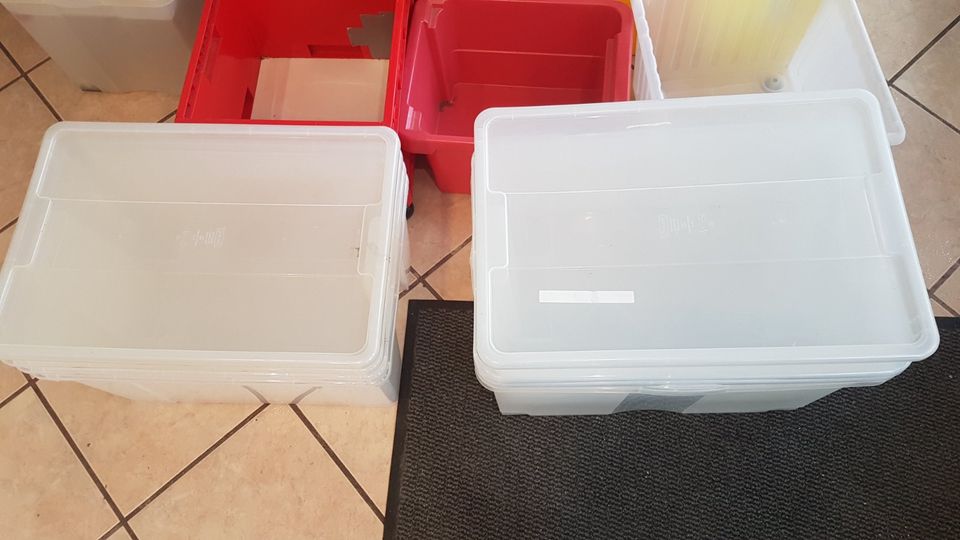 Verkaufe Kunstoff Kisten verschiedene Größen Stück NUR 1€ in Auetal