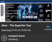 1x Mobile Ticket für Akon - The Superfan tour Niedersachsen - Steinfeld Vorschau