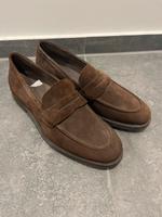 Lloyd Herrenschuh slipper braun Gr. 43 Hessen - Lorsch Vorschau