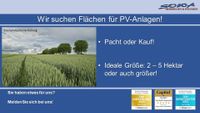 Wir suchen Flächen für PV-Anlagen! Kaufen oder Pacht! - Sprechen Sie mit den Immobilienprofis - SOWA Immobilien und Finanzen Bayern - Rennertshofen Vorschau