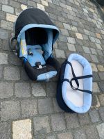 Römer Babyschale blau + Reisebett Tragebett Sachsen - Eilenburg Vorschau