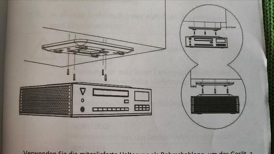 Küchen Unterbau-Radio MEDION in Krauschwitz