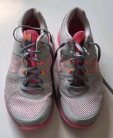 Nike Flex Run grau/Orange/pink 38.5 - 642780-017 Wandsbek - Hamburg Sasel Vorschau