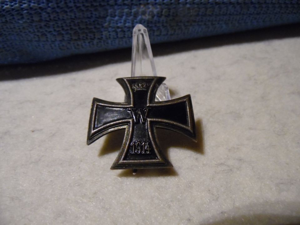 Orden Eisernes Kreuz 1. Klasse 1914 gewölbt in Husum