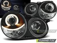 Tuning-Tec Angel Eyes Scheinwerfer für VW Polo 9N 01-05 schwarz Nordrhein-Westfalen - Viersen Vorschau