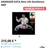 KAMIKAZE KATA New Life Excellence WKF Anzug Neu 165 cm Nordrhein-Westfalen - Ratingen Vorschau