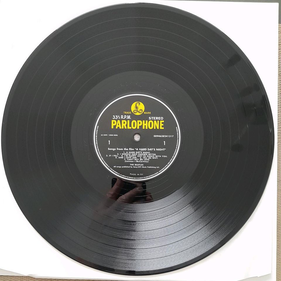 The Beatles  -  "  A Hard Days Night  "  Vinyl   Schallplatte in Ehingen (Donau)