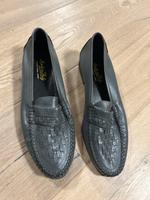 Herrenschuh Halbschuhe Mokasin Grau gr 44 Satur Niedersachsen - Rühen Vorschau