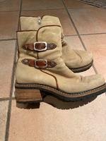 Trachten Schuhe Stiefeletten Wildleder Hessen - Willingen (Upland) Vorschau