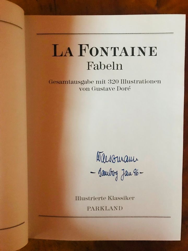 "La Fontaine - Fabeln" Gesamtausgabe mit 320 Doré-Illustrationen in Peine