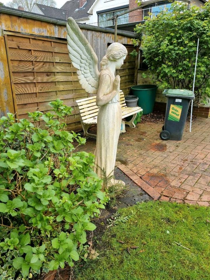 Lebensgroßer Engel Statue aus Alabaster in Delmenhorst