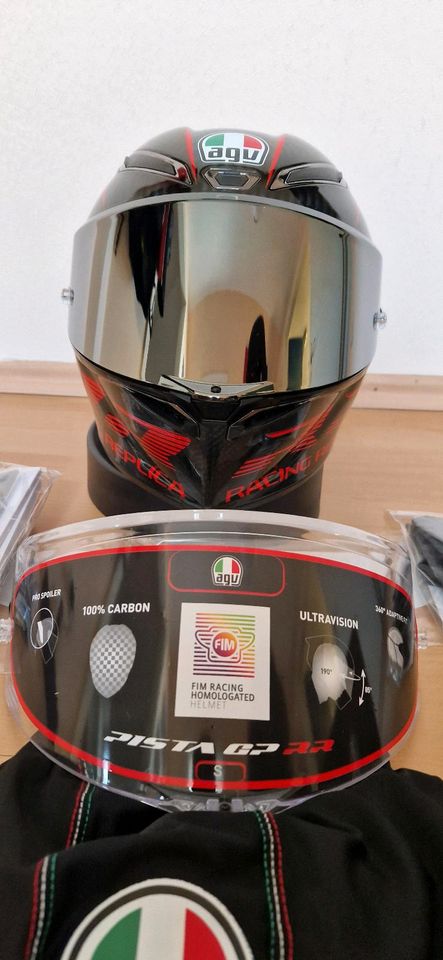 AGV PISTA GP RR - PERFORMANCE CARBON/RED - NEU in Pinneberg