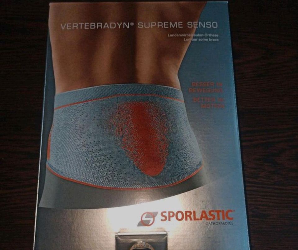 NEU VERTEBRADYN SUPREME SENSO Rückenbandage in Flöha 