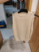 Strickoberteil beige mit Lochmuster Gr L Rheinland-Pfalz - Otterberg Vorschau