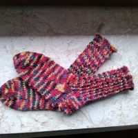 Kindersocken selbstgestrickt, Gr. ca 25 Rheinland-Pfalz - Insheim Vorschau