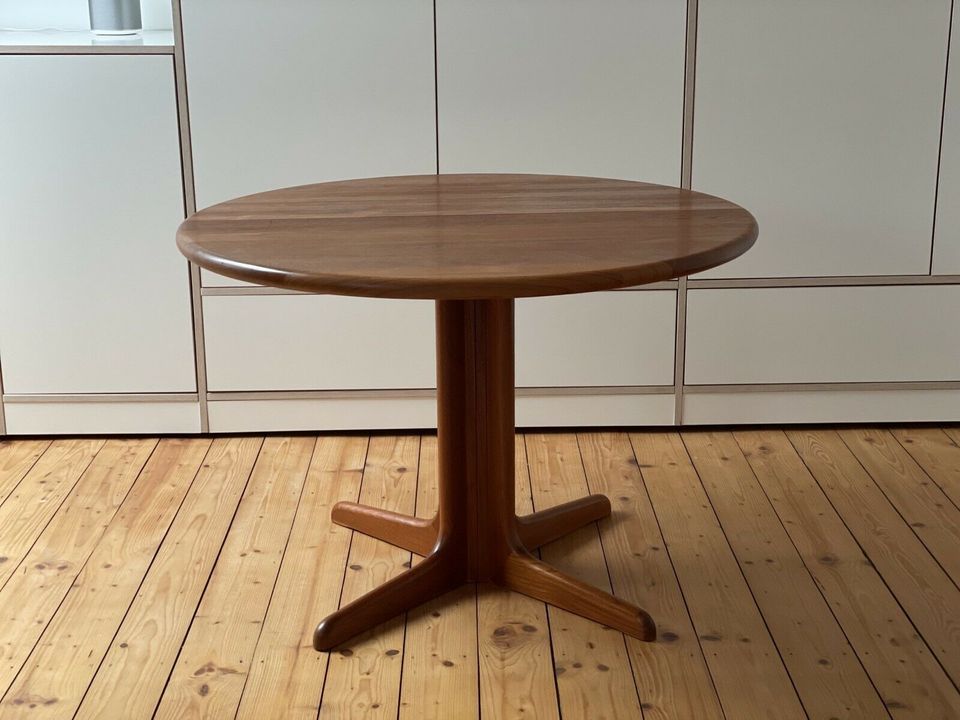 Runder 60er Danish Teak Esstisch Mid Century Tisch Teakholz 70er in Bremen