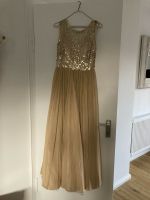 SARAR goldenes Abendkleid, Gr 36, 1x getragen Niedersachsen - Soltau Vorschau