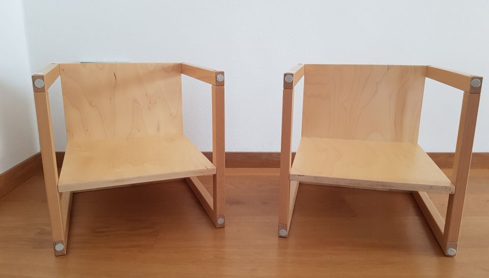 Kinderstühle, 2 Stück, hochwertig von Jako-o in Sulzburg