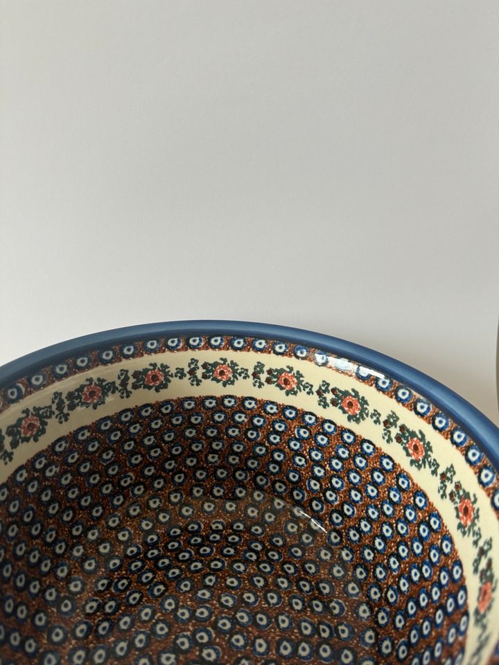 Große Schüssel von Bunzlauer Keramik Unikat Handarbeit Vintage in München
