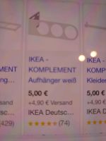 Ikea komplement Aufhänger Baden-Württemberg - Schwaigern Vorschau