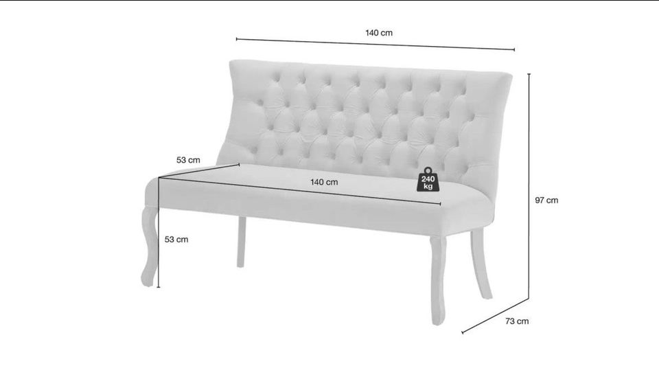 Esszimmergarnitur / Sitzbank /  Sofa in Bad Wildungen