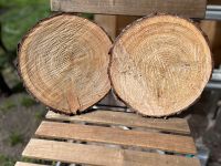 Schwartenbretter Holzscheiben Deko basteln Garten Nordfriesland - Stedesand  Vorschau