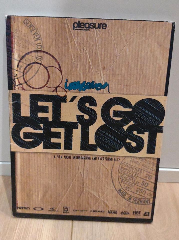 DVD Isenseven Let's go get lost - 2009 Pleasure Snowboard Magazin in Augsburg