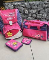 Scout Alpha Komplett Set Schulranzen Ranzen Sporttasche pink lila Hessen - Kassel Vorschau