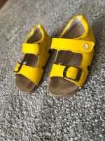 Falcotto Kinder-Sandalen, Schuhe, Klapperl, Leder, 23, gelb Bayern - Vilsbiburg Vorschau