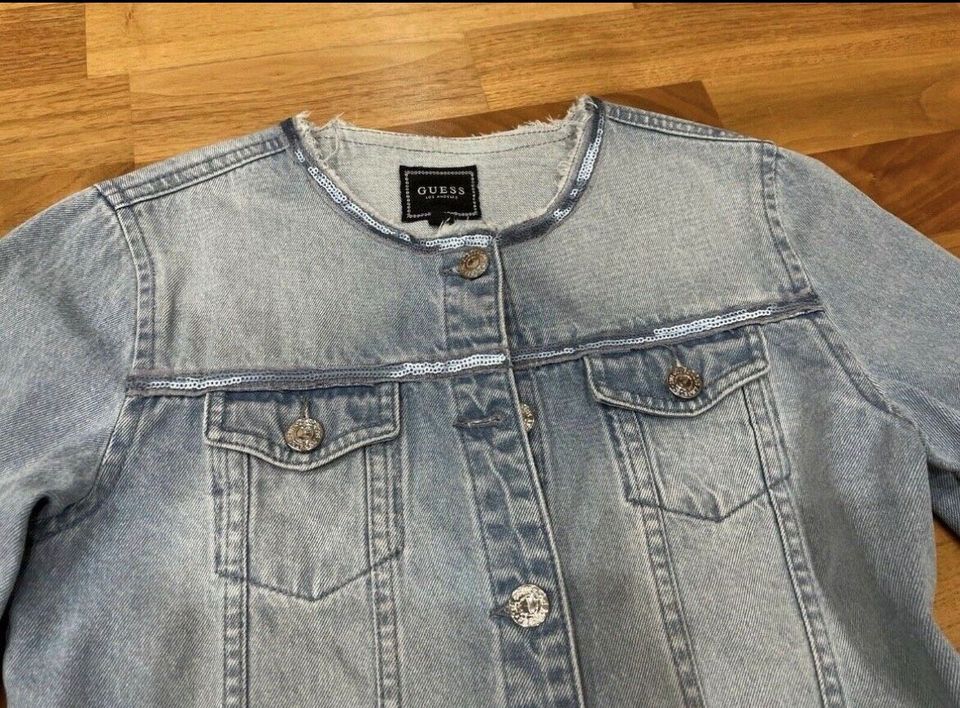 ⭐️ Jeans Jacke - Guess Kids - ca. Gr. 158/164 - Mädchen - in Ruderting