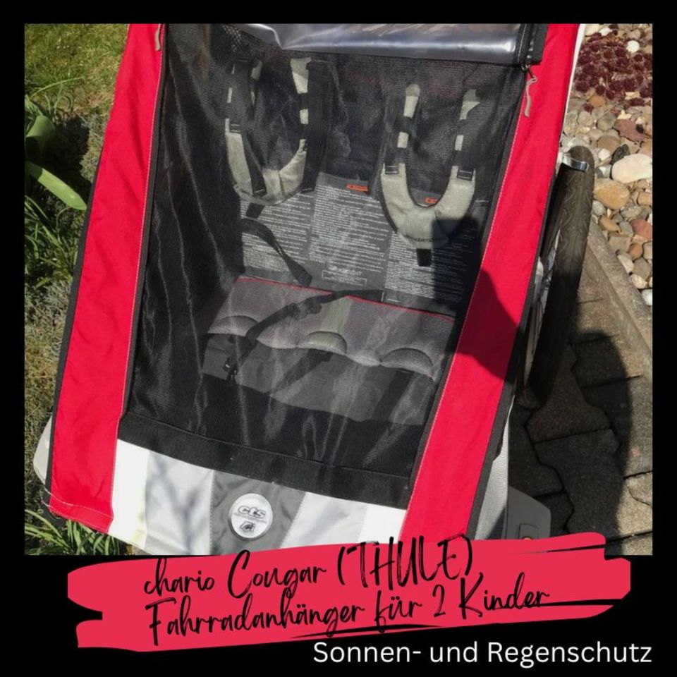 Thule Chariot Kinderanhänger für 2 - gebraucht - guter Zustand in Burkhardtsdorf