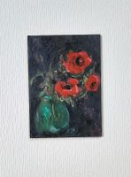 Ölbild,Gemälde,Blumen,Rosen,A6,Kunst Nordrhein-Westfalen - Krefeld Vorschau