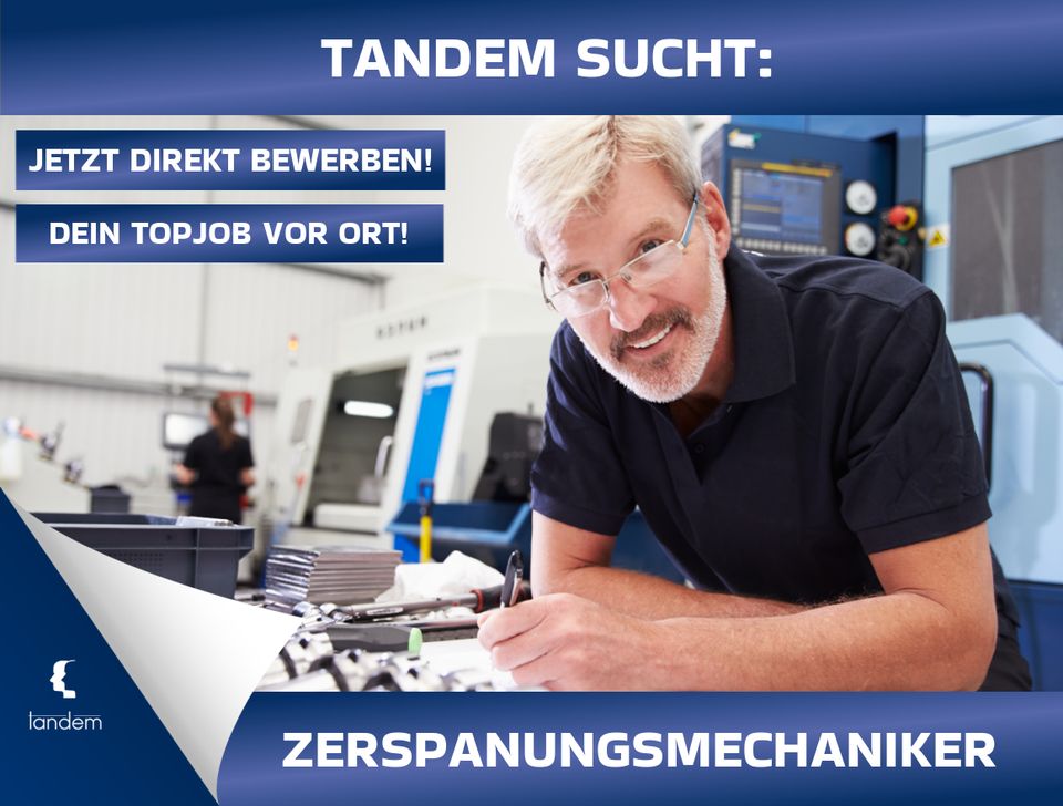 Zerspanungsmechaniker Bohrwerk (w/m/d) ab 23,50 €/h in Wuppertal