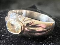 Alter Vintage Ring Silber 925 mit facettiertem Stein in Gr.53 Nordrhein-Westfalen - Oberhausen Vorschau