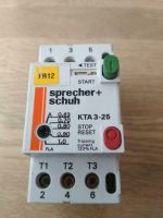 Sprecher + Schuh KTA3-25 Motorschutzschalter 0,63 - 1,0A Bayern - Deiningen Vorschau