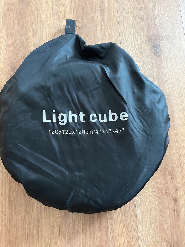 lightcube, Mini Fotostudio, 120 x120 cm Lichtwürfel in Gerstetten