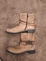 Maripe Stiefel Stiefeletten Boots taupe Größe 42 Niedersachsen - Bremervörde Vorschau