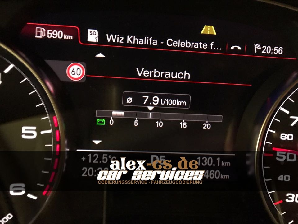 ⭐ Verkehrszeichenerkennung VZE Audi VW Seat A6 A7 A8 A5 Codierung in Düsseldorf