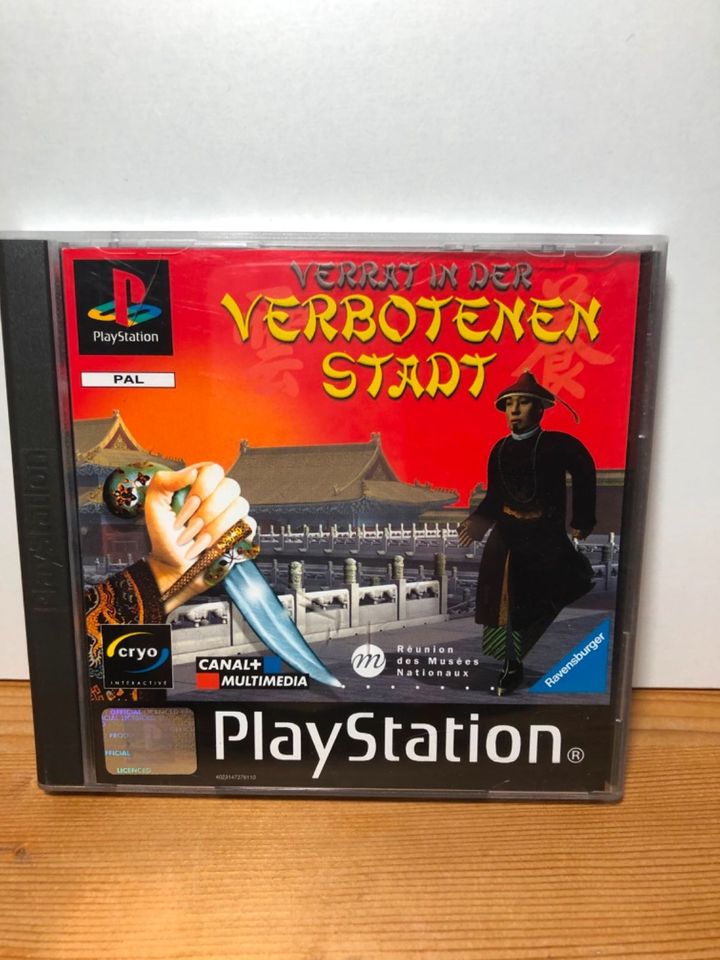 PS1 - PlayStation - Verrat in der verbotenen Stadt in Idstein