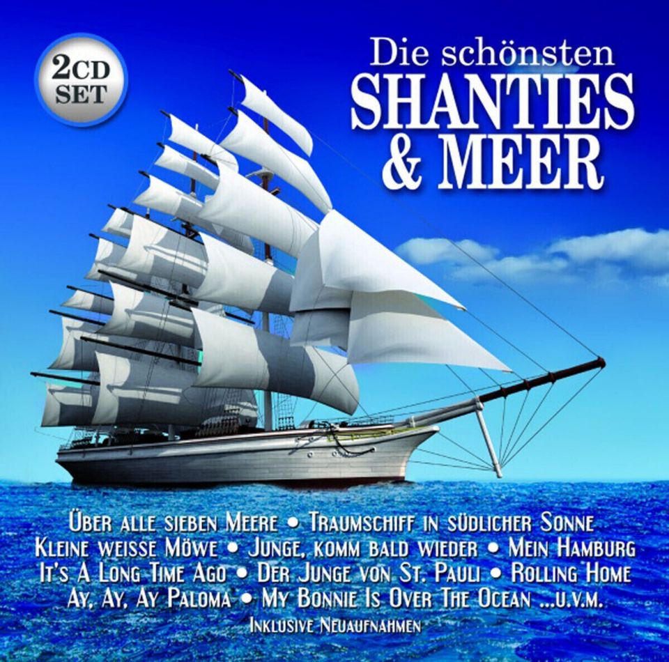 ☀️ Doppel CD 2012 SHANTIES ☀️ Die Schönsten SHANTIES & Meer ☀️ in Bottrop