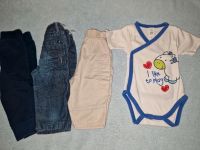 Kleines Jungen Paket Gr. 68 bis 68/74 (Body, Hose) Nordrhein-Westfalen - Burscheid Vorschau