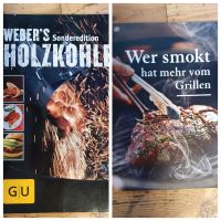 2 Kochbücher, Weber Holzkohle grillen und smoken Bayern - Wonfurt Vorschau