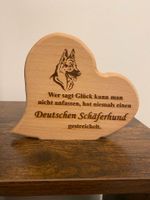 Herz aus Holz "Deutscher Schäferhund" Geschenk, Andenken, Deko Bayern - Eschlkam Vorschau