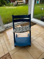 Stokke Tripp Trapp Hochstuhl mit Sitzkissen! Blau! Niedersachsen - Adendorf Vorschau