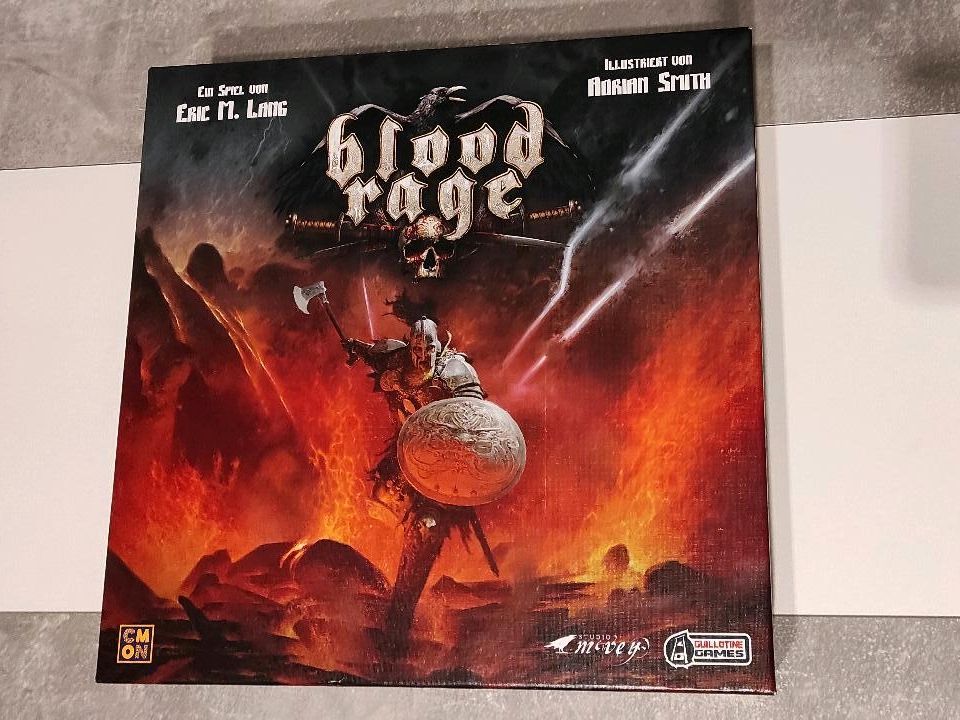 Bloodrage Brettspiel bemalt in Ostheim