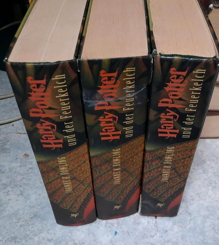 Harry Potter Buch Feuerkelch Sammung 1 Auflage ? Auflösung in Dielheim